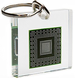 NVIDIA G98 keychain